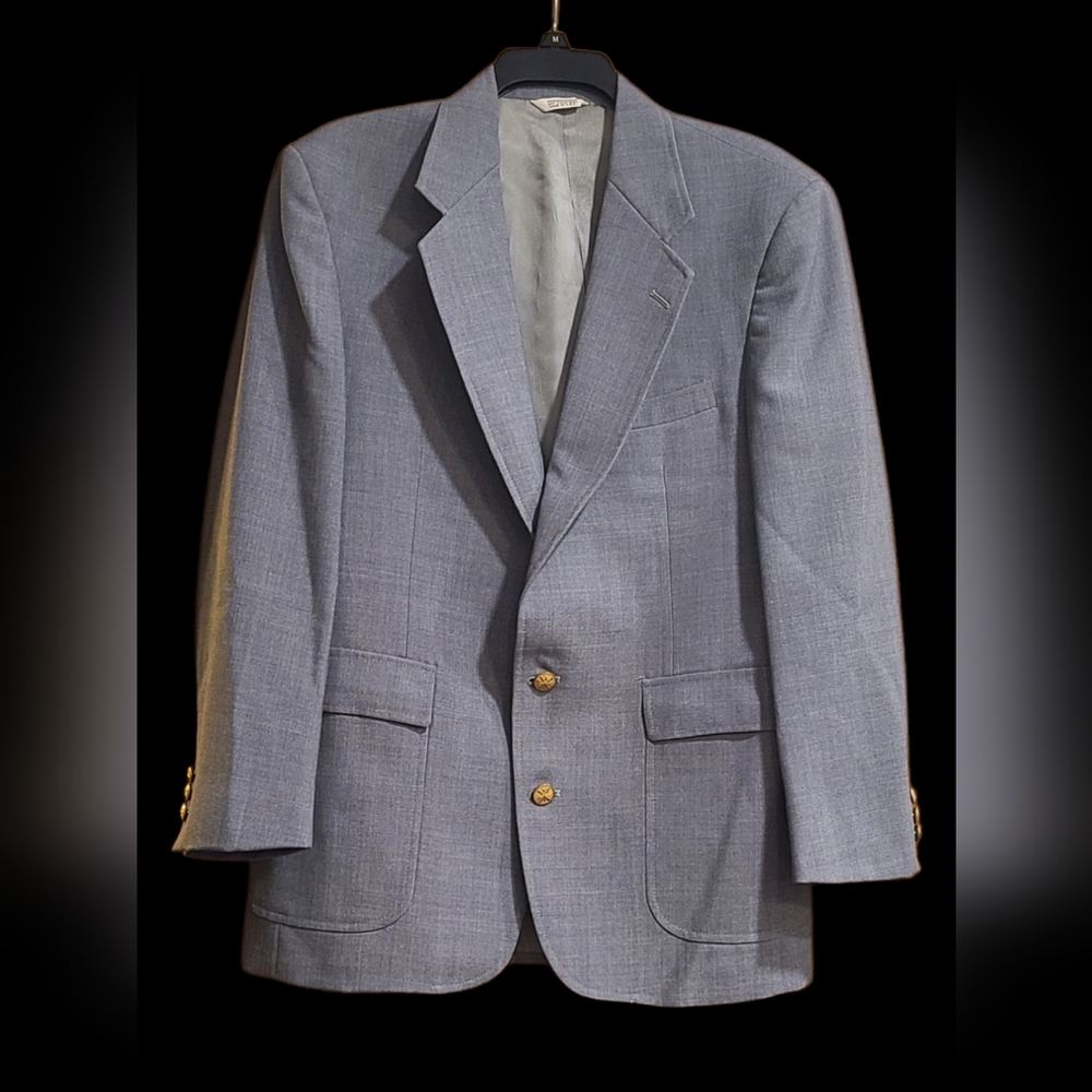 Elegant Men's Gray Blazer
